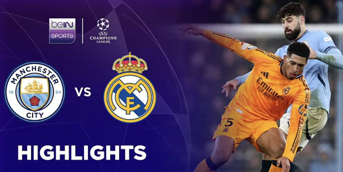 Manchester City 2-3 Real Madrid | Champions League 24/25 Match Highlights